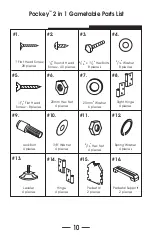 Preview for 10 page of Fat Cat POKEY 64-1000 Easy Assembly Instructions