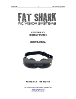 Fat Shark ATTITUDE V3 FSV1045 User Manual preview