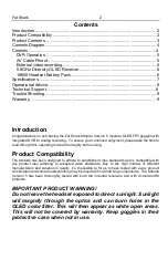 Preview for 2 page of Fat Shark Attitude V5 User Manual