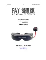 Предварительный просмотр 1 страницы Fat Shark TELEPORTER V5 User Manual