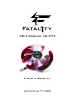 Fatality FS-C77 User Manual preview