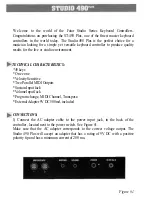 Fatar ST-490 Plus User Manual preview