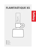 Предварительный просмотр 1 страницы fatboy FLAMTASTIQUE XS Manual