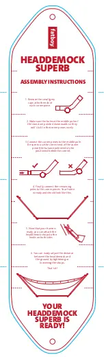 fatboy HEADDEMOCK SUPERB Assembly Instructions предпросмотр