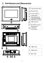 Preview for 3 page of FATEK P5043S Installation Manual