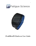 Fatigue Science ReadiBand Hardware User'S Manual preview