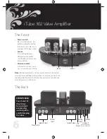 Preview for 6 page of FATMAN iTube 302 Valve Amplifier User Manual