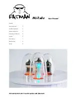 Preview for 2 page of FATMAN Mi-Tube User Manual