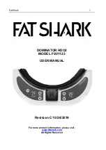 Preview for 1 page of FatShark Dominator HDO2 FSV1123 User Manual