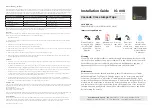 faucet strommen 30001 Installation Manual preview