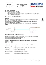 Предварительный просмотр 23 страницы Faudi AFGUARD Operating Instructions Manual