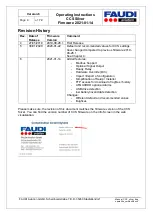 Preview for 4 page of Faudi CCS silver Operating Instructions Manual