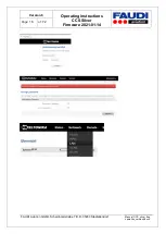 Preview for 16 page of Faudi CCS silver Operating Instructions Manual