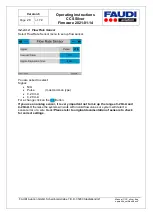 Preview for 28 page of Faudi CCS silver Operating Instructions Manual