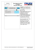 Preview for 32 page of Faudi CCS silver Operating Instructions Manual