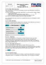 Preview for 36 page of Faudi CCS silver Operating Instructions Manual