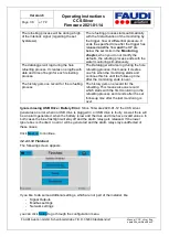 Preview for 38 page of Faudi CCS silver Operating Instructions Manual