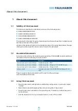 Preview for 5 page of Faulhaber MCBL 3002/03/06 AES RS/CF/CO Series Technical Manual