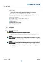 Preview for 14 page of Faulhaber MCBL 3002/03/06 AES RS/CF/CO Series Technical Manual