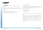 Preview for 6 page of Faun C40 Trackway User Manual