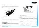 Preview for 13 page of Faun C40 Trackway User Manual