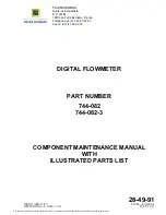 Preview for 1 page of FAURE HERMAN 744-082 Maintenance Manual