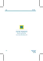 Preview for 16 page of FAURE HERMAN FH8400 User Manual