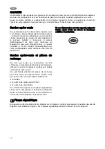 Предварительный просмотр 12 страницы FAURE FBA 6160A Instruction Booklet