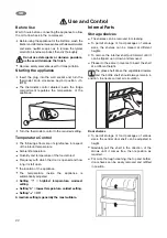 Предварительный просмотр 22 страницы FAURE FBA 6160A Instruction Booklet