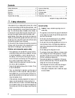 Preview for 2 page of FAURE FBA6240A User Manual