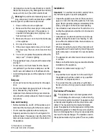 Preview for 3 page of FAURE FBA6240A User Manual