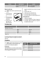 Preview for 10 page of FAURE FBB7294 User Manual