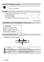 Preview for 6 page of FAURE FFG325S User Manual