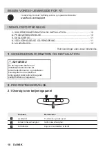 Preview for 10 page of FAURE FFG325S User Manual