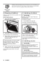 Preview for 12 page of FAURE FFG325S User Manual