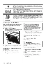 Preview for 16 page of FAURE FFG325S User Manual