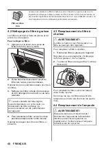 Предварительный просмотр 40 страницы FAURE FFG325S User Manual