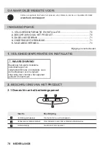 Предварительный просмотр 70 страницы FAURE FFG325S User Manual