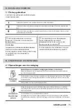 Предварительный просмотр 71 страницы FAURE FFG325S User Manual