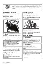 Preview for 76 page of FAURE FFG325S User Manual