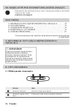 Предварительный просмотр 78 страницы FAURE FFG325S User Manual