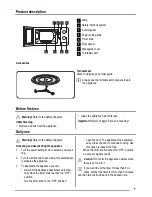 Предварительный просмотр 5 страницы FAURE FFM21100 User Manual