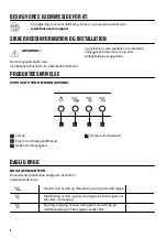 Preview for 8 page of FAURE FFT519X User Manual