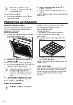 Preview for 22 page of FAURE FFT519X User Manual