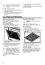 Предварительный просмотр 42 страницы FAURE FFT519X User Manual