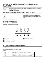 Preview for 67 page of FAURE FFT519X User Manual