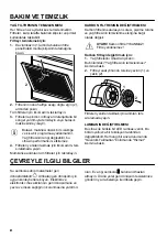 Предварительный просмотр 62 страницы FAURE FFV316K User Manual