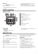 Preview for 5 page of FAURE FOA25701XU User Manual