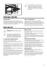 Preview for 9 page of FAURE FOA25701XU User Manual