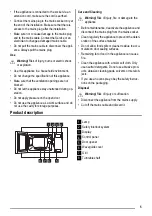 Предварительный просмотр 5 страницы FAURE FSG25249 User Manual